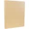 JAM Paper 8.5" x 11" Parchment Cardstock, 50 Sheets